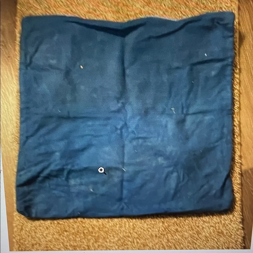 VTG Hagerty Silversmiths Cloth 15” X 15” Zippered Flannel Storage Bag